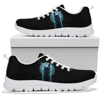 Viking Sneakers, Fenrir Viking Wolf and Moon RLT12 - Wonder Print Shop