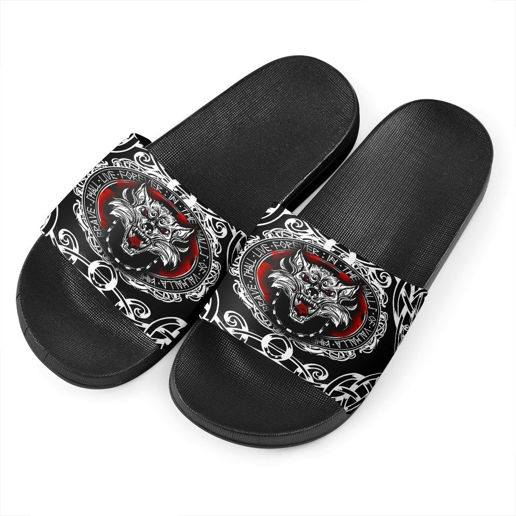 viking-slide-sandals-fenrir-wolf