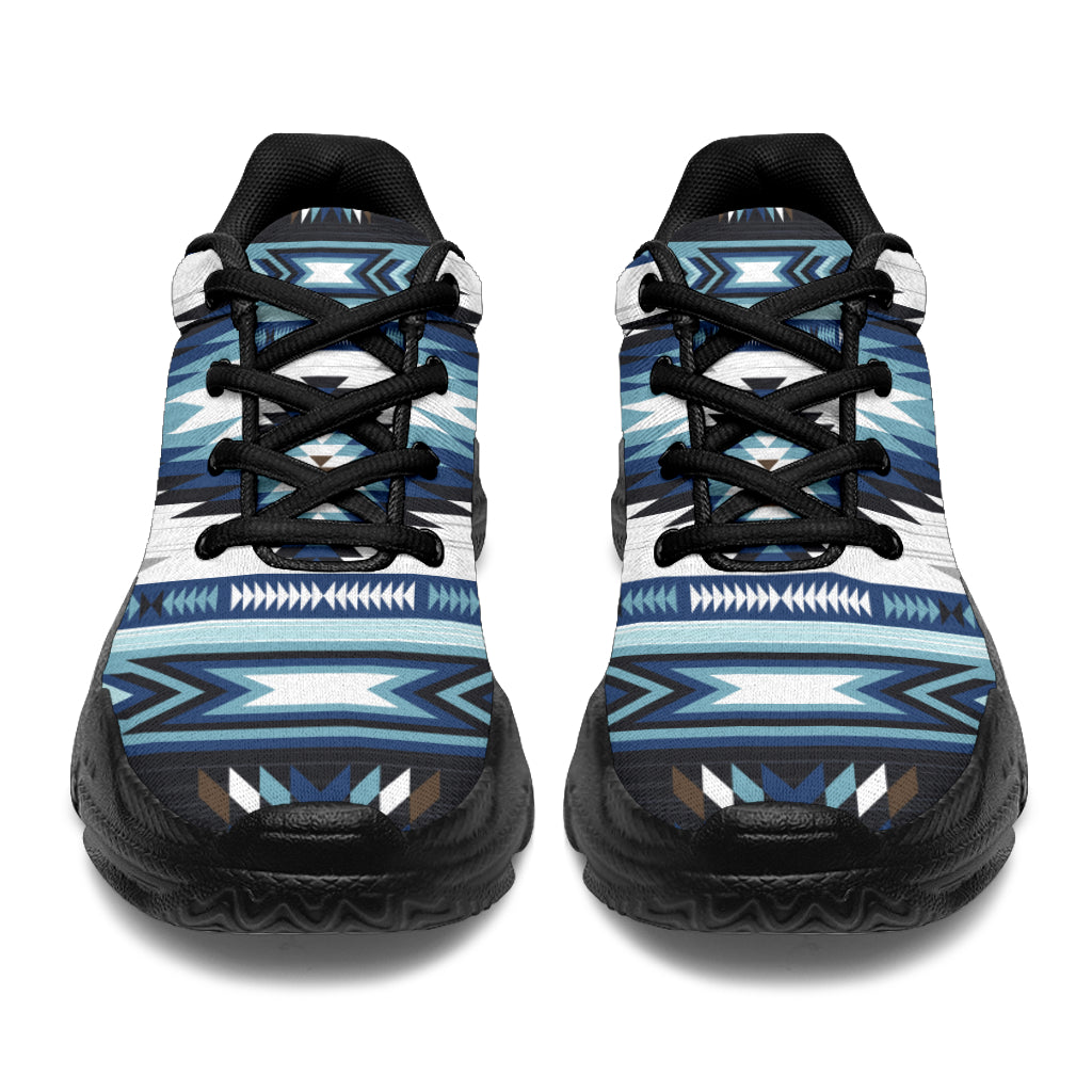 native-american-blue-colors-pattern-chunky-sneakers