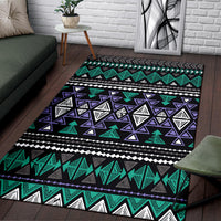 Neon Color Tribal Area Rug LT10 - Wonder Print Shop