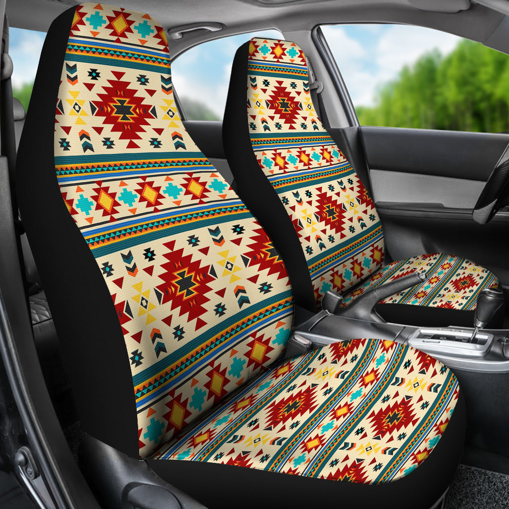 Full Color Southwest Pattern Car Seat Covers LT10 - Wonder Print Shop
