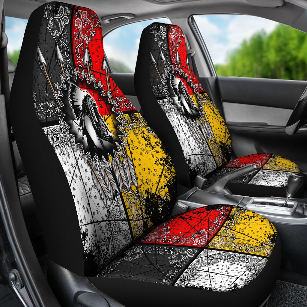 Native American Chief Car Seat Covers LT10 - Wonder Print Shop