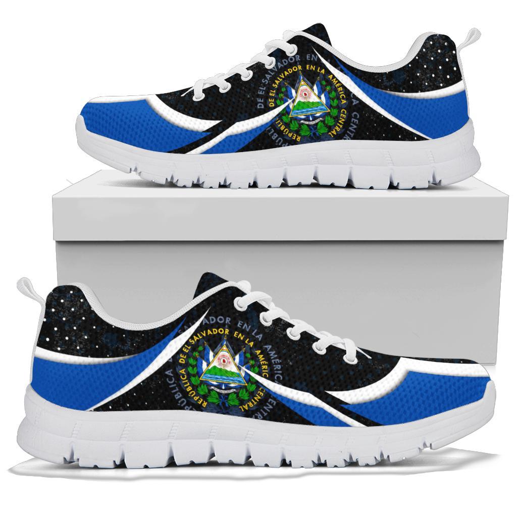 El Salvador Sneakers - El Salvadorian Spirit - Wonder Print Shop
