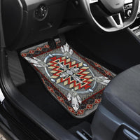 Naumaddic Arts Native American Front and Back Car Mats Set Of 4 LT10 - Wonder Print Shop