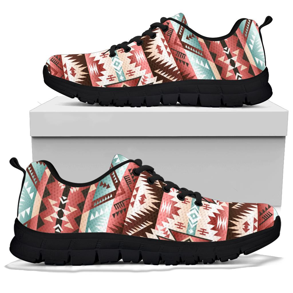 Native American Red Vector Sneakers LT10 - Wonder Print Shop