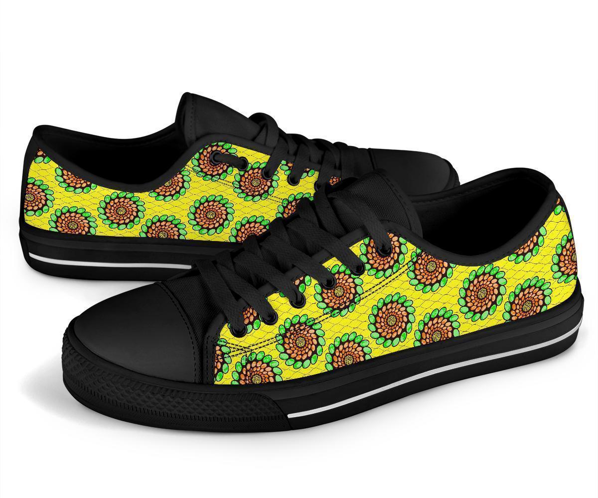 african-shoes-ankara-green-spirals-low-top