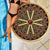 Mandala Red Brown Native American Design Beach Blanket LT10 - Wonder Print Shop