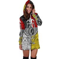 War Chief Native American Hoodie Dress LT10 - Wonder Print Shop