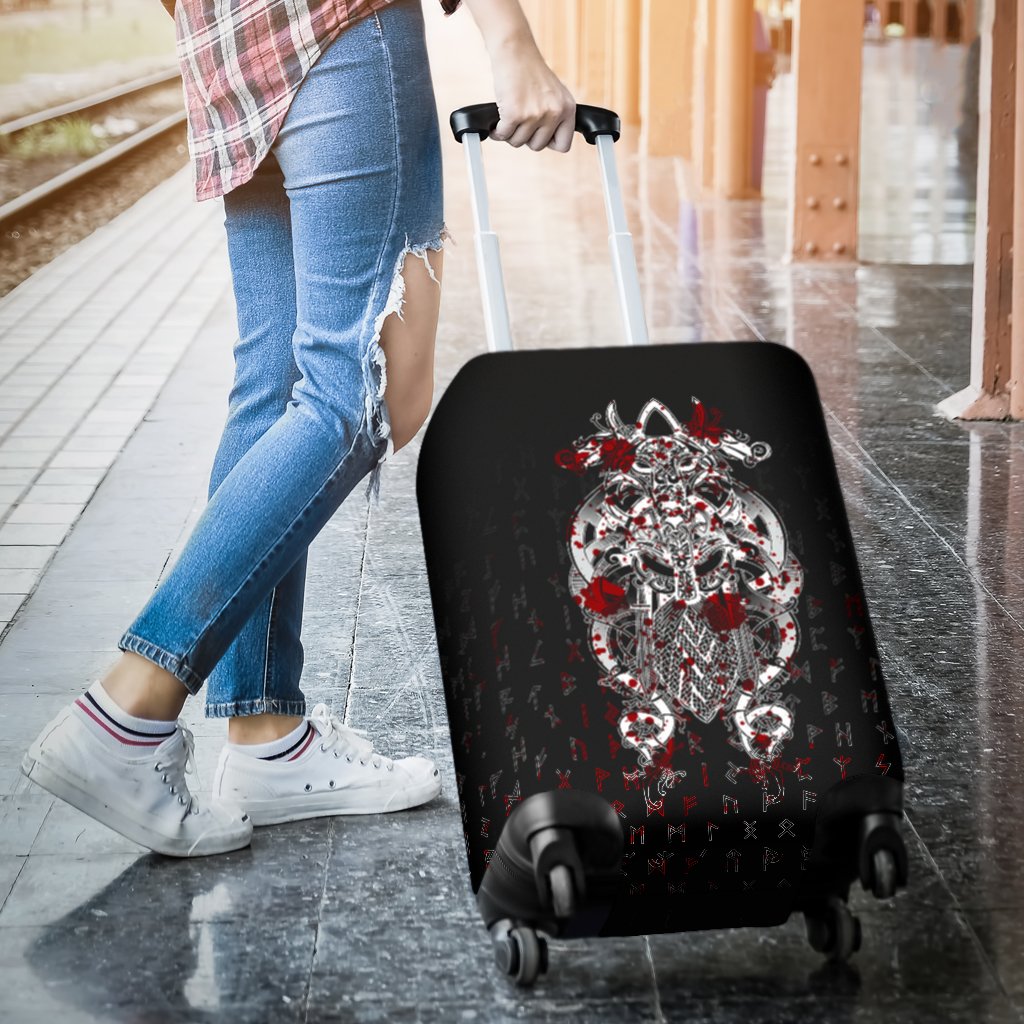 Viking Tyr Tattoo Blood Luggage Covers RLT12 - Wonder Print Shop