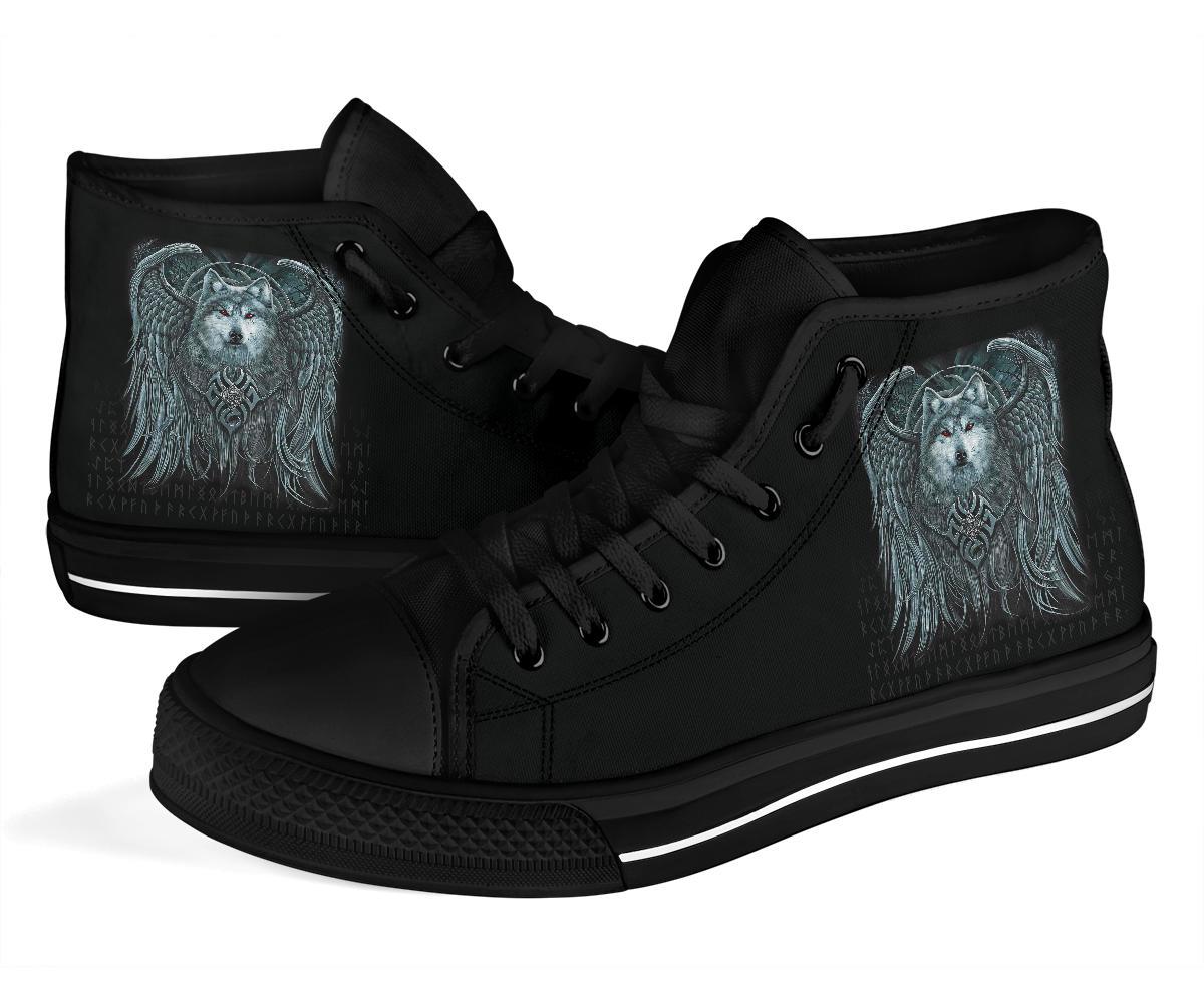 viking-high-top-shoes-spiral-wolf-spirit