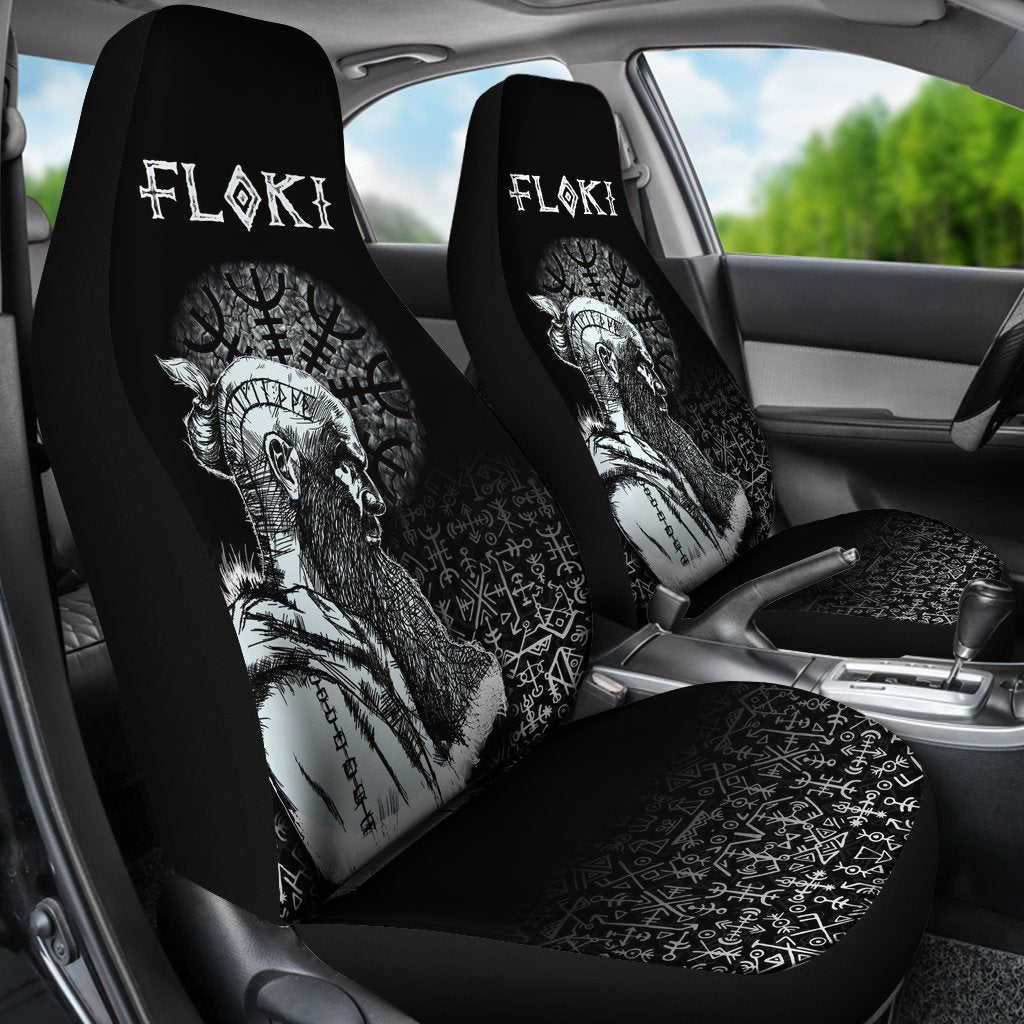 Viking Car Seat Covers Floki RLT12 - Wonder Print Shop