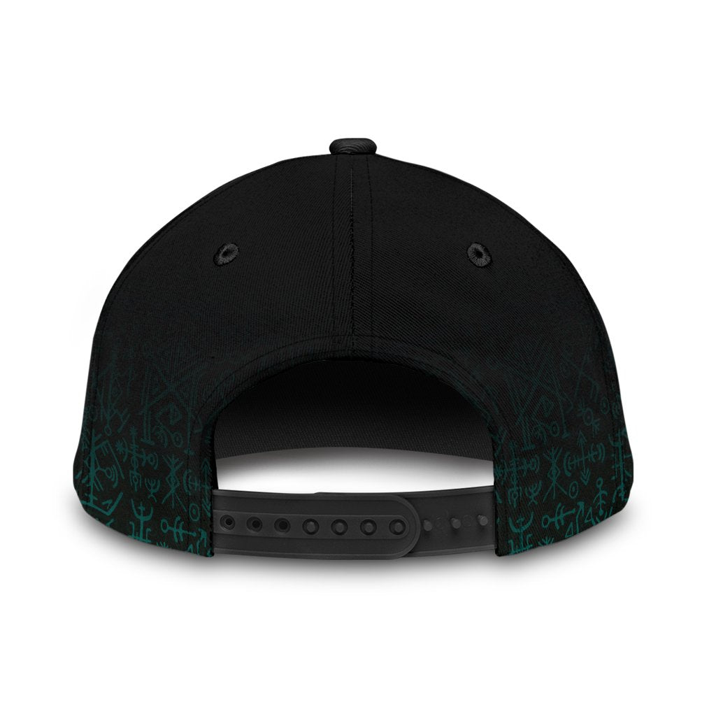 viking-classic-cap-three-raven-and-valknut-cyan