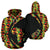 African Hoodie Kente Cloth Ghana Special Pullover Circle Style - Wonder Print Shop