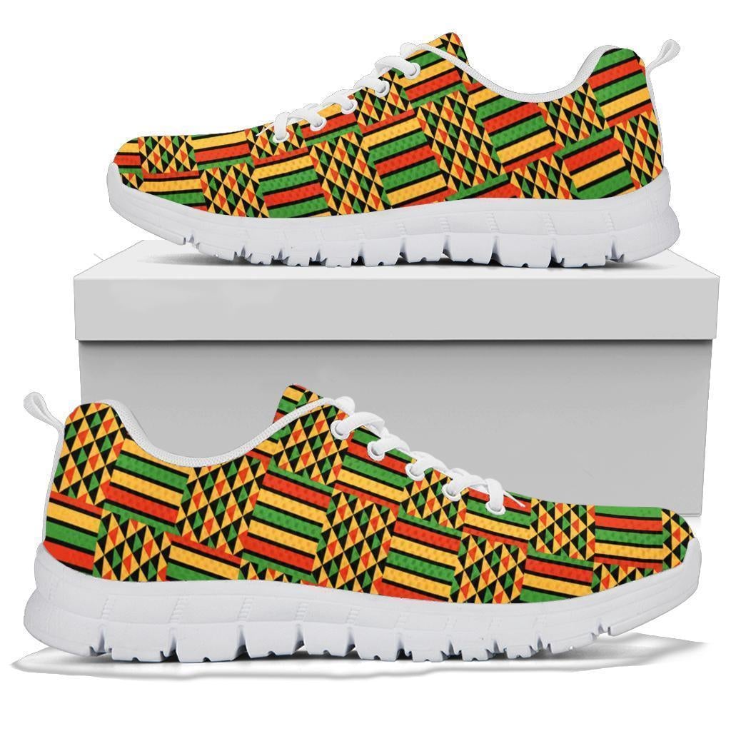 African Shoes - Ambesonne Kente Sneakers - Wonder Print Shop