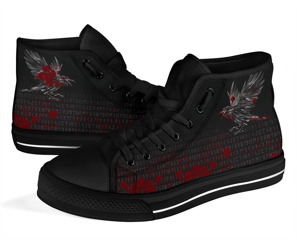viking-high-top-shoes-the-raven-of-odin-rune-blood