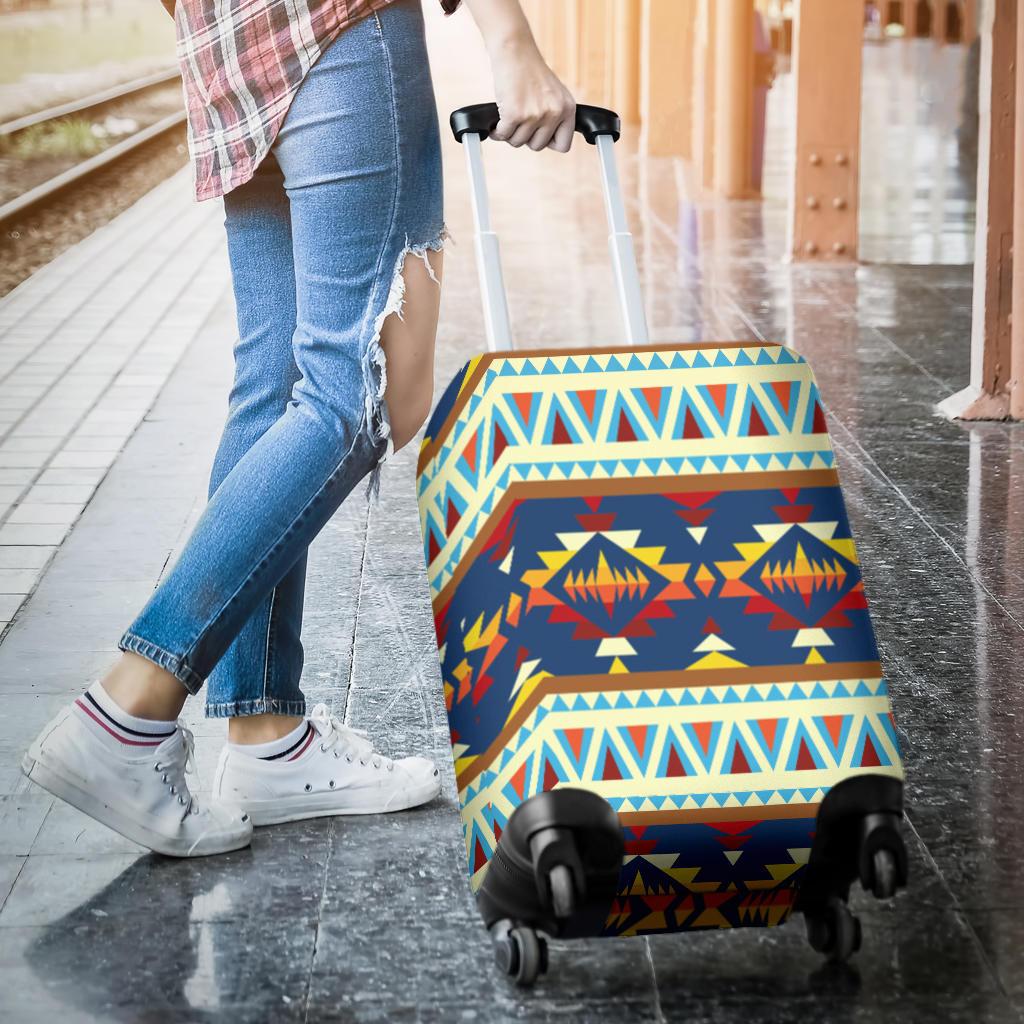 Indigenous Tribes Design Native American Luggage Covers LT10 - Wonder Print Shop