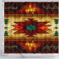 brown-tribe-pattern-native-american-design-shower-curtain