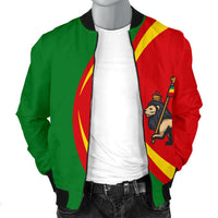 Wonder Print Shop Jacket Ethiopia Bomber Circle Style LT10 - Wonder Print Shop