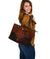 Viking Large Leather Tote, Skoll and Hati Orange RLT12 - Wonder Print Shop