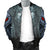 Viking Men's Bomber Jacket, Spiral Wolf Spirit RLT12 - Wonder Print Shop