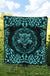 Viking Premium Quilt - Fenrir Viking Cyan 3D RLT12 - Wonder Print Shop
