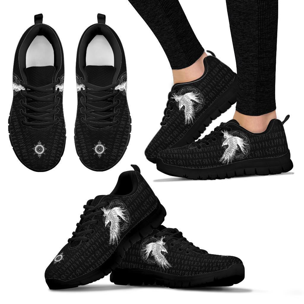 Viking Sneakers Mystical Raven Tattoo Special RLT12 - Wonder Print Shop