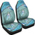 Blue Light Feather Car Seat Covers LT10 - Wonder Print Shop