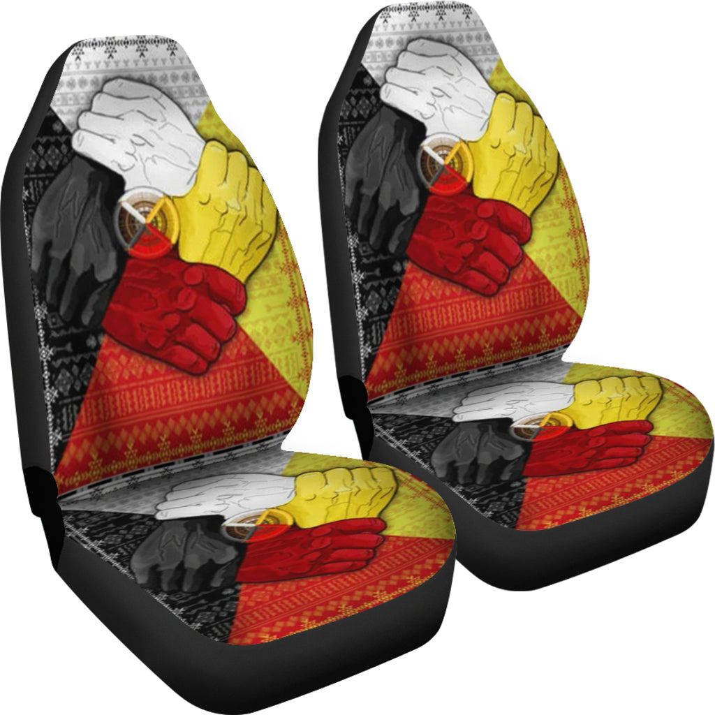 Medicine Wheel Hand Car Seat Cover LT10 - Wonder Print Shop