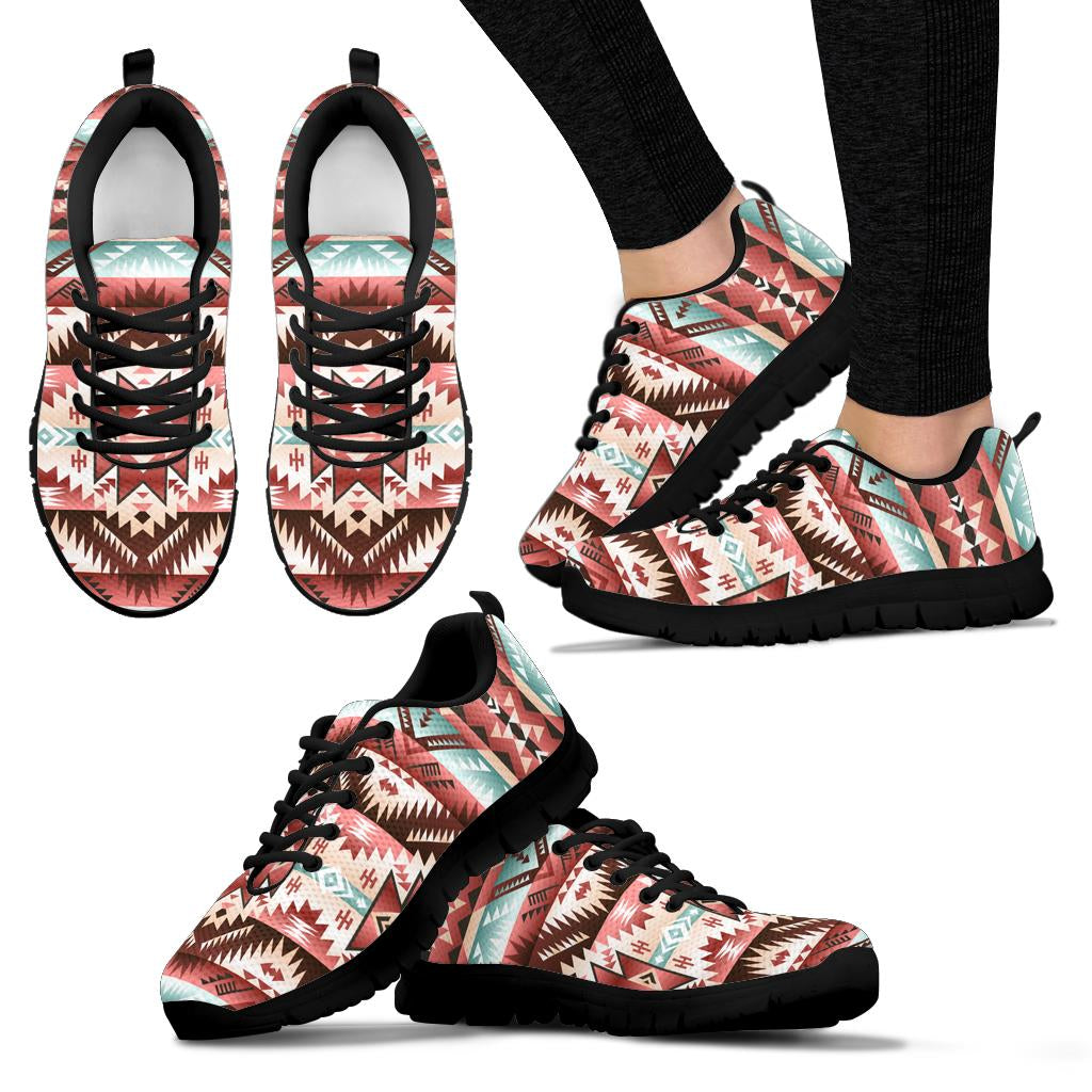 Native American Red Vector Sneakers LT10 - Wonder Print Shop