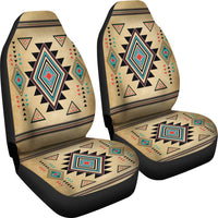 Geometric United Tribal Of Native American Design Car Seat Covers LT10 - Wonder Print Shop