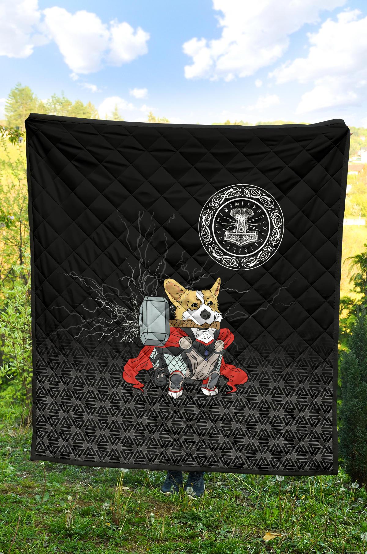 Viking Premium Quilt - The Mighty Thorgi RLT12 - Wonder Print Shop