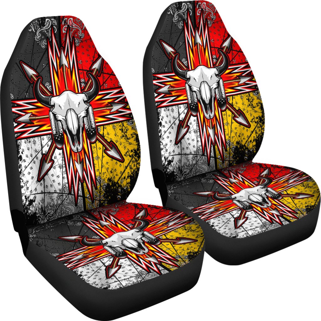 Bison Arrow Native American Car Seat Covers LT10 - Wonder Print Shop