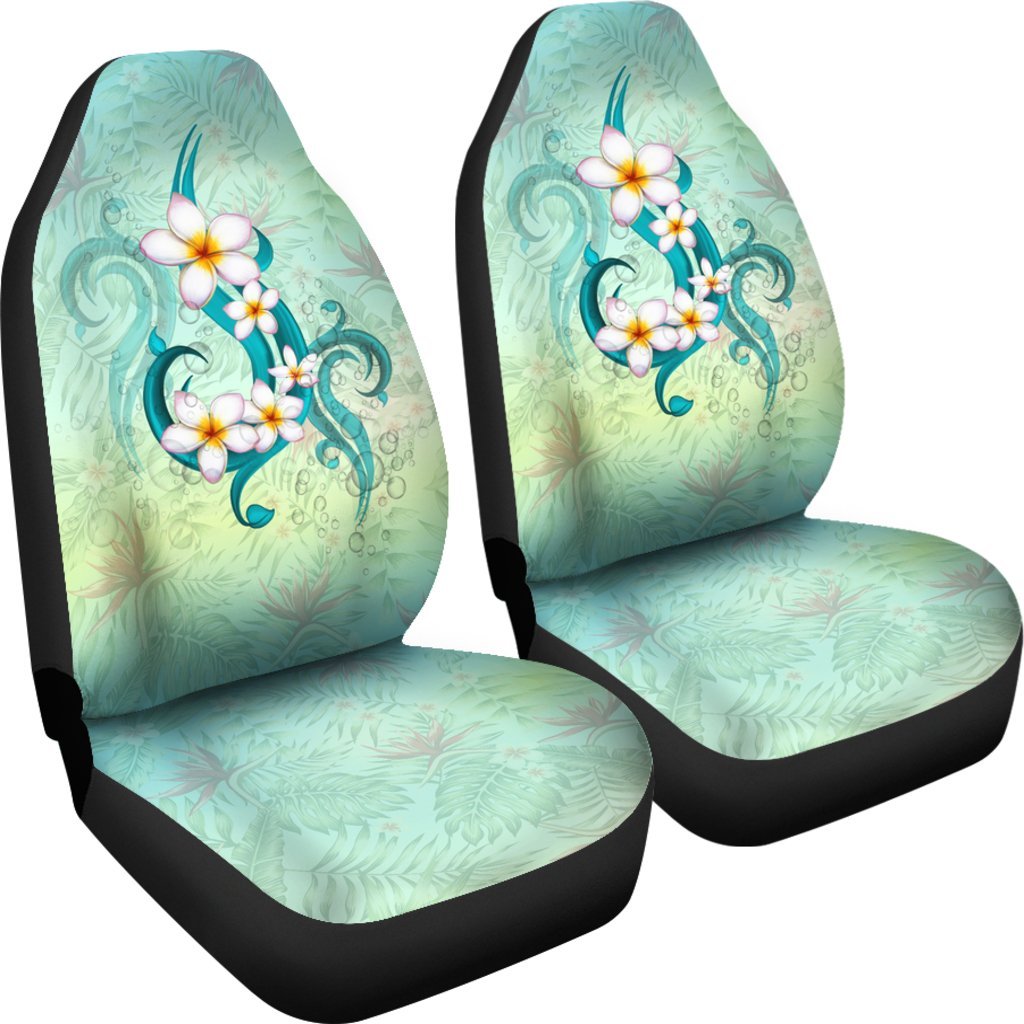 Hawaiian Car Seat Covers - Hawaii Plumeria Flower - Wonder Print Shop