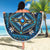 Mandala Blue Native American Pride Beach Blanket LT10 - Wonder Print Shop