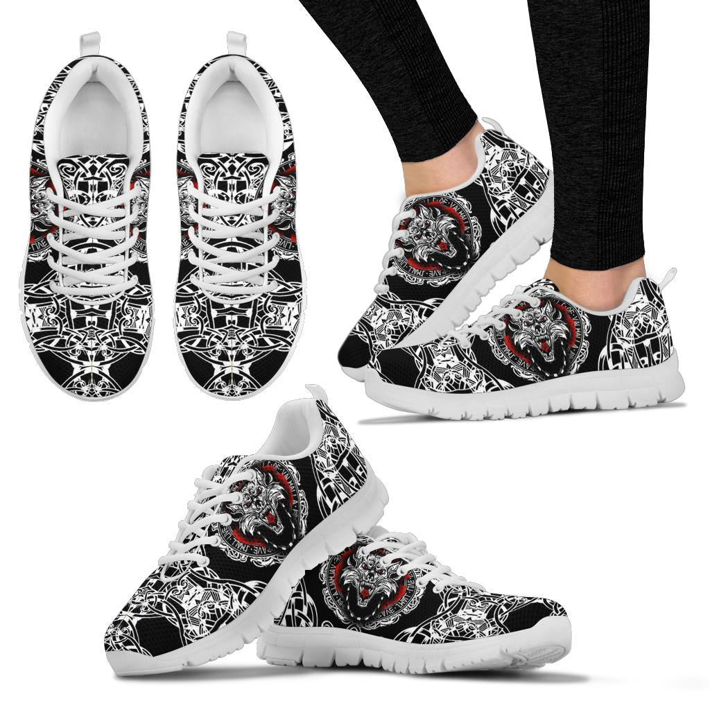 Viking Sneakers, Fenrir Wolf RLT12 - Wonder Print Shop