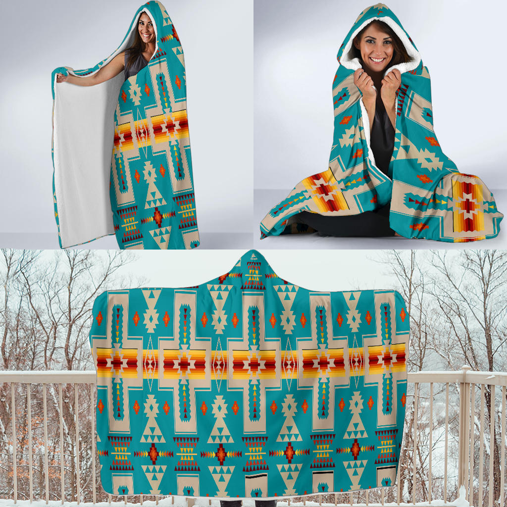 turquoise-design-native-american-hooded-blanket