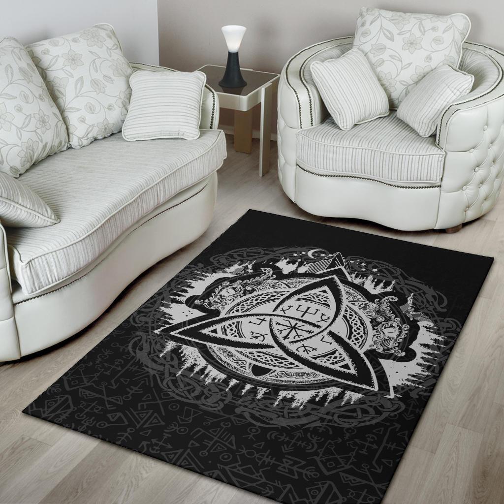 Viking Area Rug Dragon Celtic RLT12 - Wonder Print Shop
