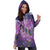 Purple Galaxy Dreamcatcher Native American Hoodie Dress LT10 - Wonder Print Shop