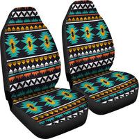 Geometric Ethnic Pattern Car Seat Cover LT10 - Wonder Print Shop