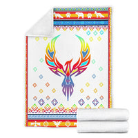 phoenix-rising-native-american-design-premium-blanket-v2
