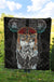 Viking Quilt Odin - Valknut and Triple Horn RLT12 - Wonder Print Shop