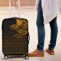 Viking Luggage Covers - The Raven Of Odin Rune, Gold RLT12 - Wonder Print Shop