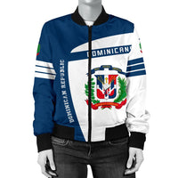 Dominican Sport Women's Bomber Jacket - Premium Style - Wonder Print Shop