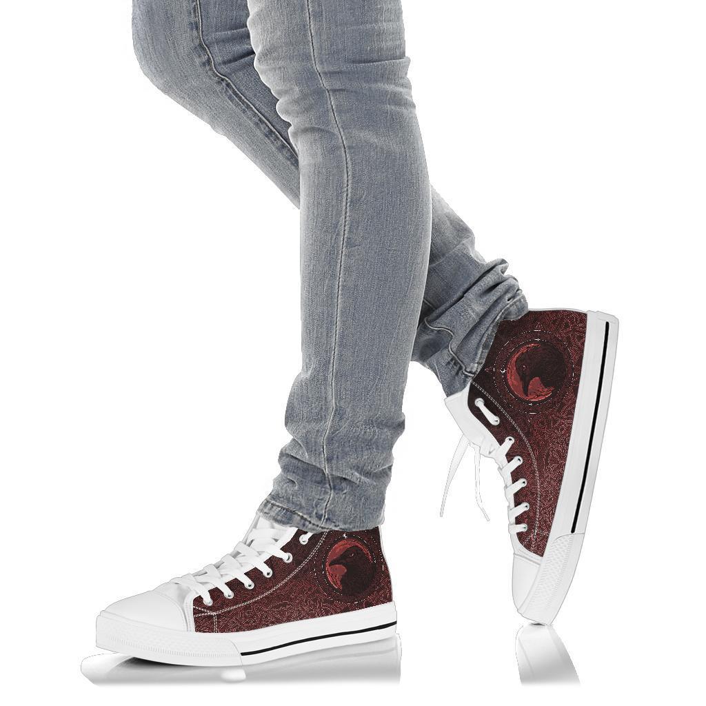 viking-high-top-shoes-ethnic-odin-raven-red
