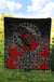 Viking Premium Quilt - Odin Raven Rune Futhark Blood RLT12 - Wonder Print Shop