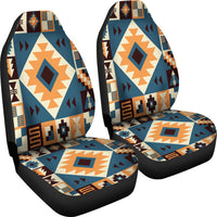 Navy Arrow Pattern Car Seat Covers LT10 - Wonder Print Shop