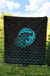 Viking Premium Quilt - Fenrir Wolf Cyan RLT12 - Wonder Print Shop