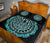Viking Quilt Bed Set - Viking Bear Claws Cyan Tattoo RLT12 - Wonder Print Shop
