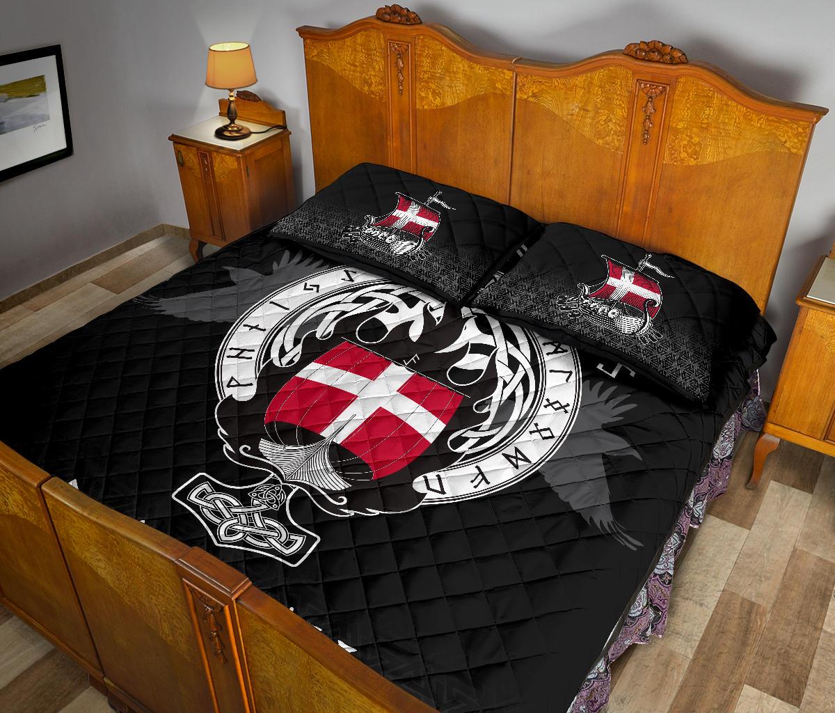 Viking Bed Set Danish Drakkar RLT12 - Wonder Print Shop