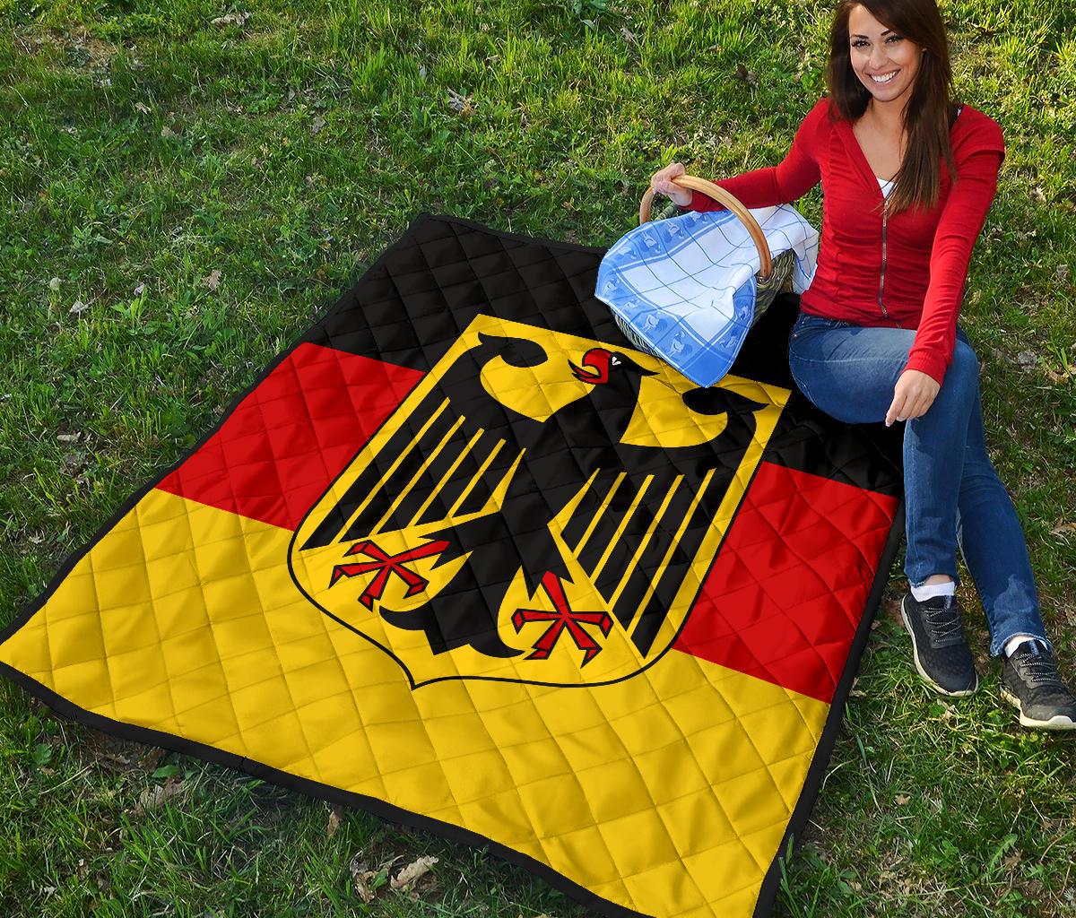 Germany Flag Premium Quilt - Wonder Print Shop